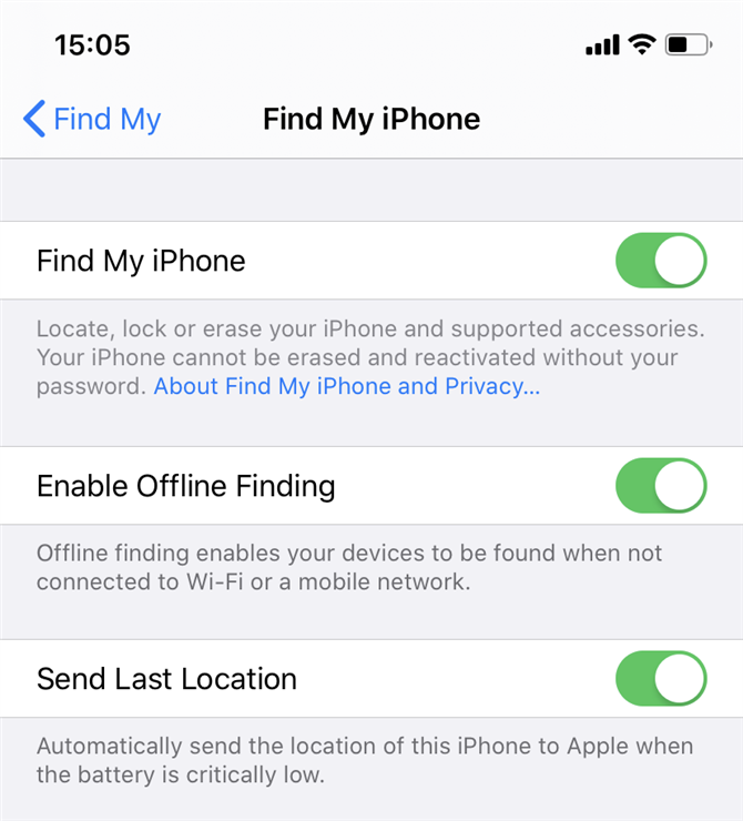 Jak włączyć znajdowanie iPhone'a w trybie offline