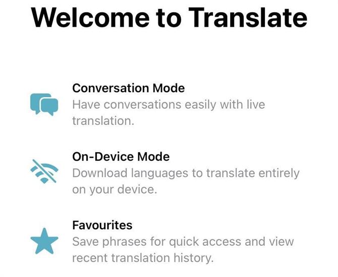 Przetłumacz funkcje aplikacji
