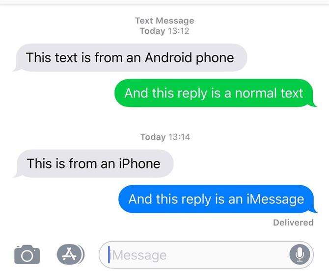 Jak wysłać tekst na iPhonie: różnica między iMessage a tekstem